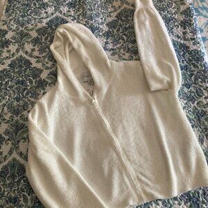 **NEW** Jason Wu bright white super soft hoodie